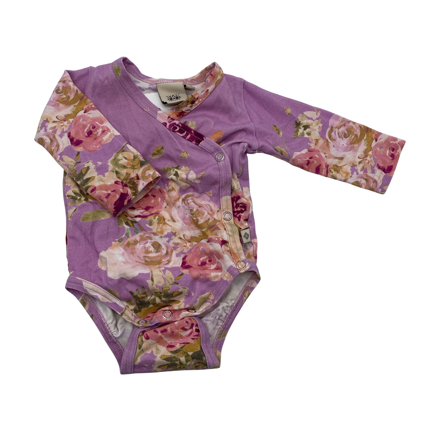 Tyttöjen Kaiko - Kietaisubody, koko 56 - 62 - Violetti (1)