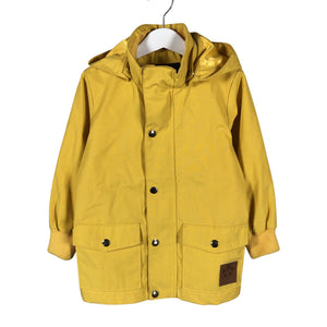 Unisex Mini Rodini - Välikausitakki, koko 104 - 110 - Keltainen (1)
