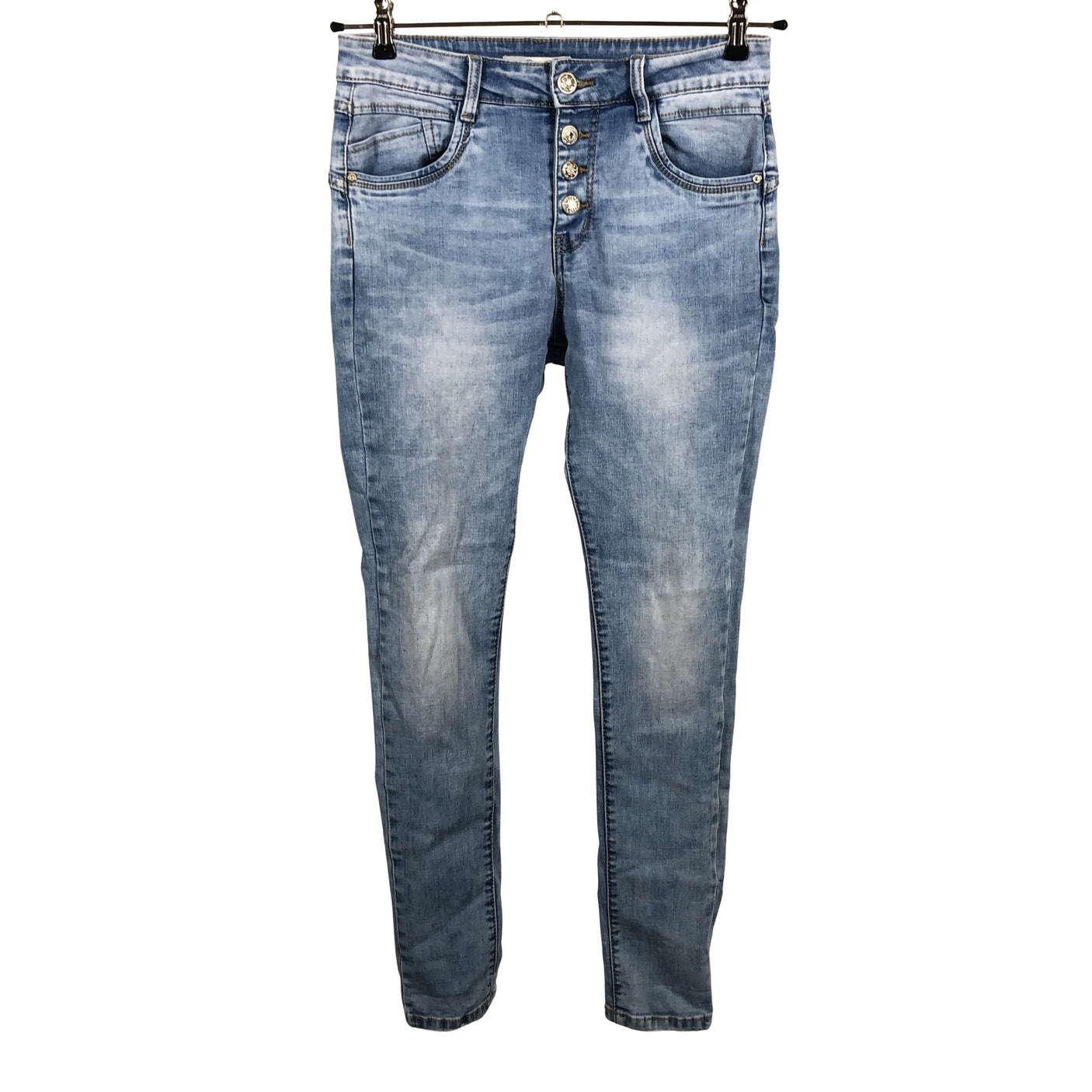 Naisten Jewelly - Farkut, koko 36 - Vaaleansininen (1)