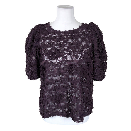 Naisten Holly & Whyte by Lindex - Lyhythihainen pusero, koko 40 - Violetti ()