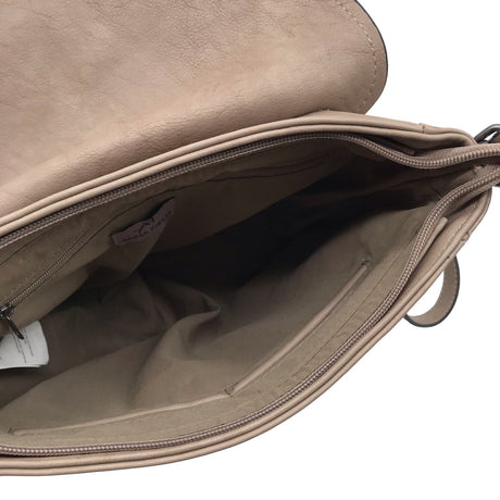 Naisten Anna Field - Olkalaukku, koko Midi - Beige (2)