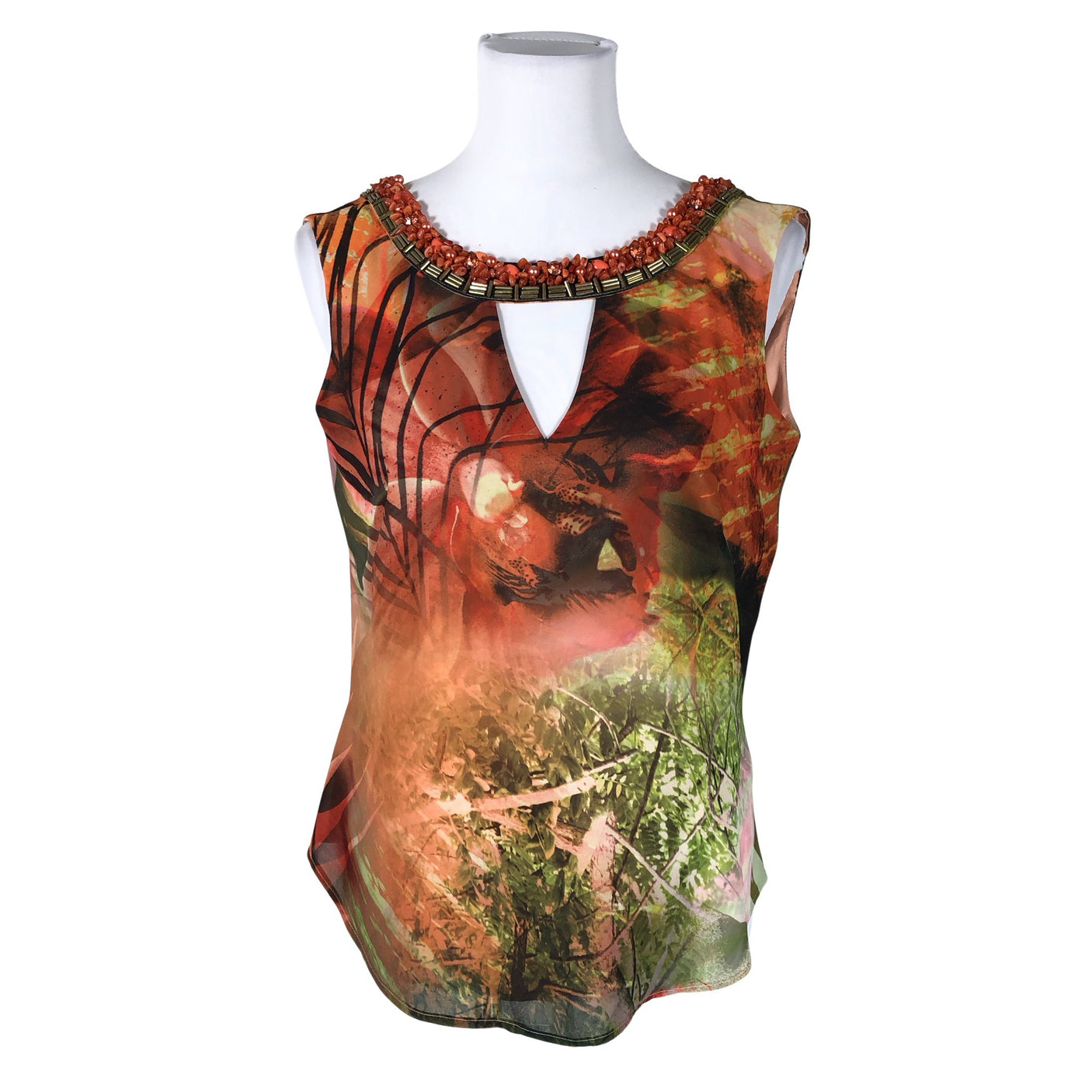 Naisten Marciano by Guess - Toppi, koko 40 - Oranssi (1)
