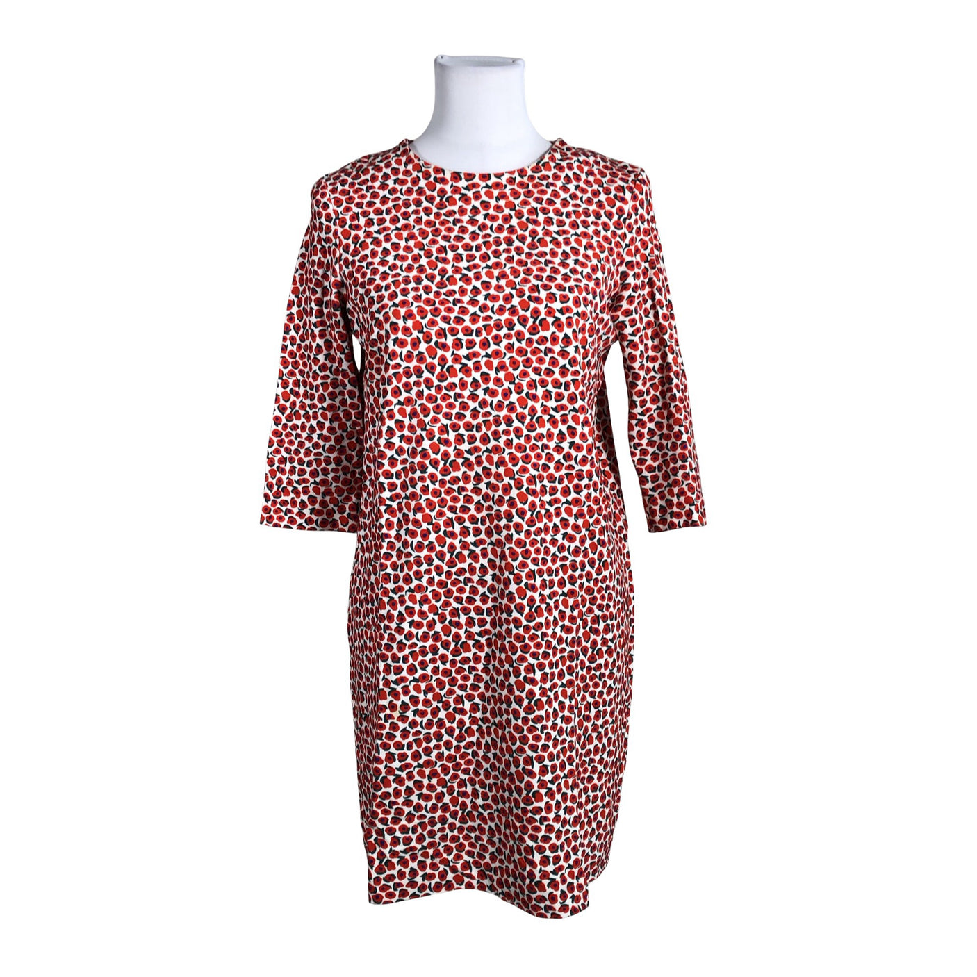 Naisten Marimekko - Trikoomekko, koko 36 - Punainen (1)