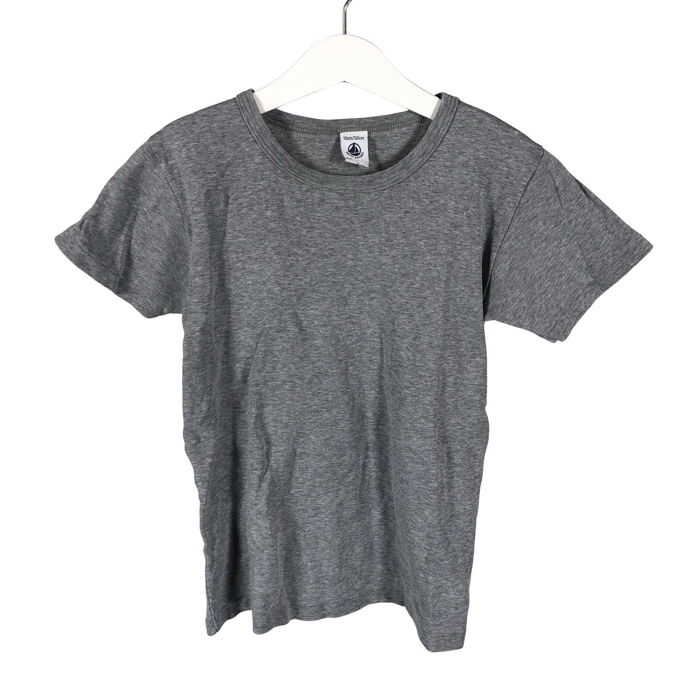 Unisex Petit Bateau - T-paita, koko 134 - 140 - Harmaa (1)