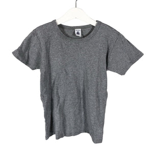 Unisex Petit Bateau - T-paita, koko 134 - 140 - Harmaa (1)