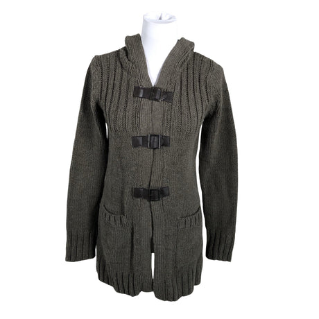 Naisten Esprit - Neuletakki, koko 38 - Ruskea ()