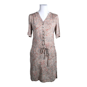 Naisten Sandwich - Sifonkimekko, koko 36 - Beige (1)