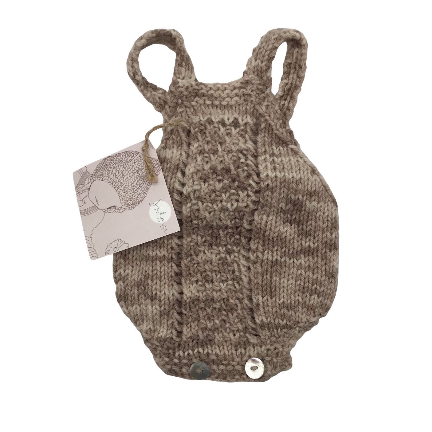 Unisex Handmade - Haalari, koko 50 - 56 - Beige (1)