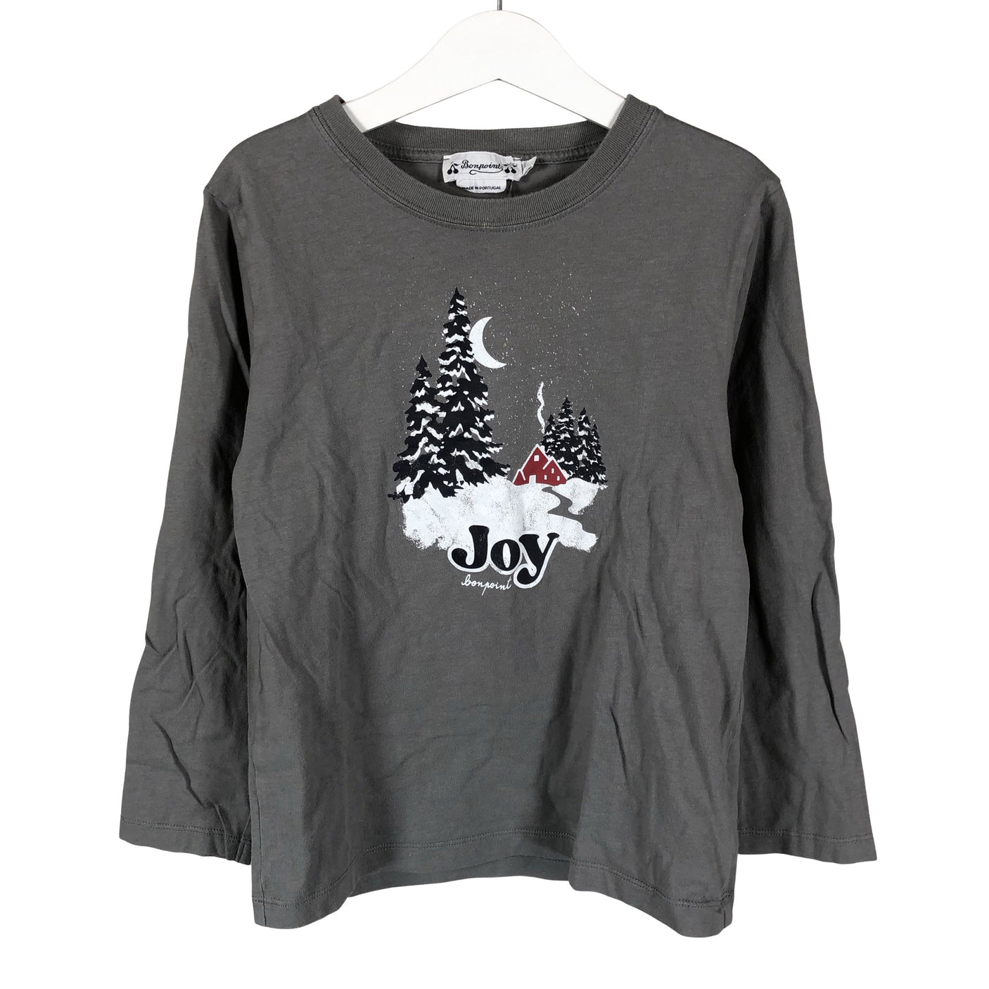 Unisex Bonpoint - Trikoopaita, koko 134 - 140 - Harmaa (1)