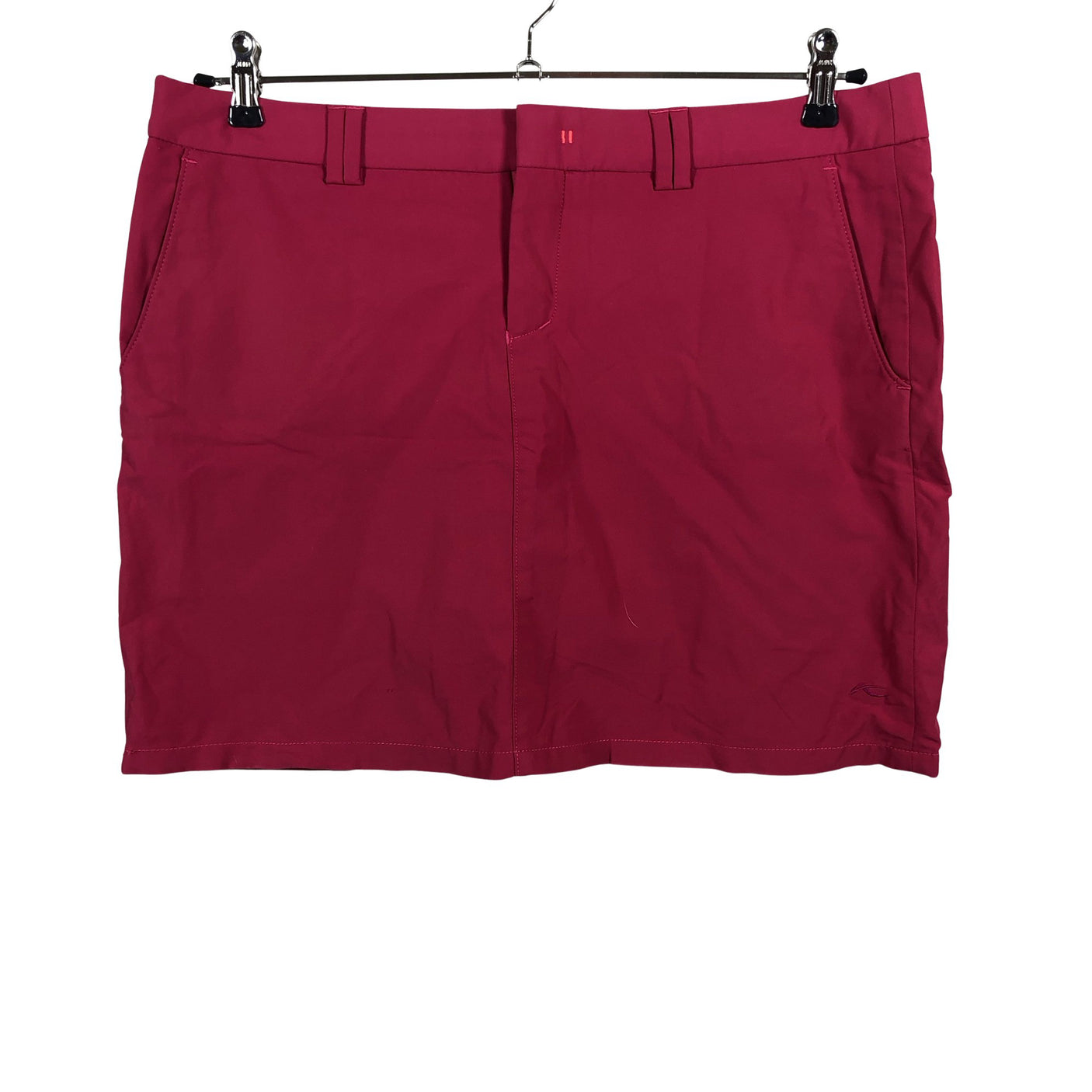 Naisten Kjus - Urheilushortsihame, koko 40 - Punainen (1)