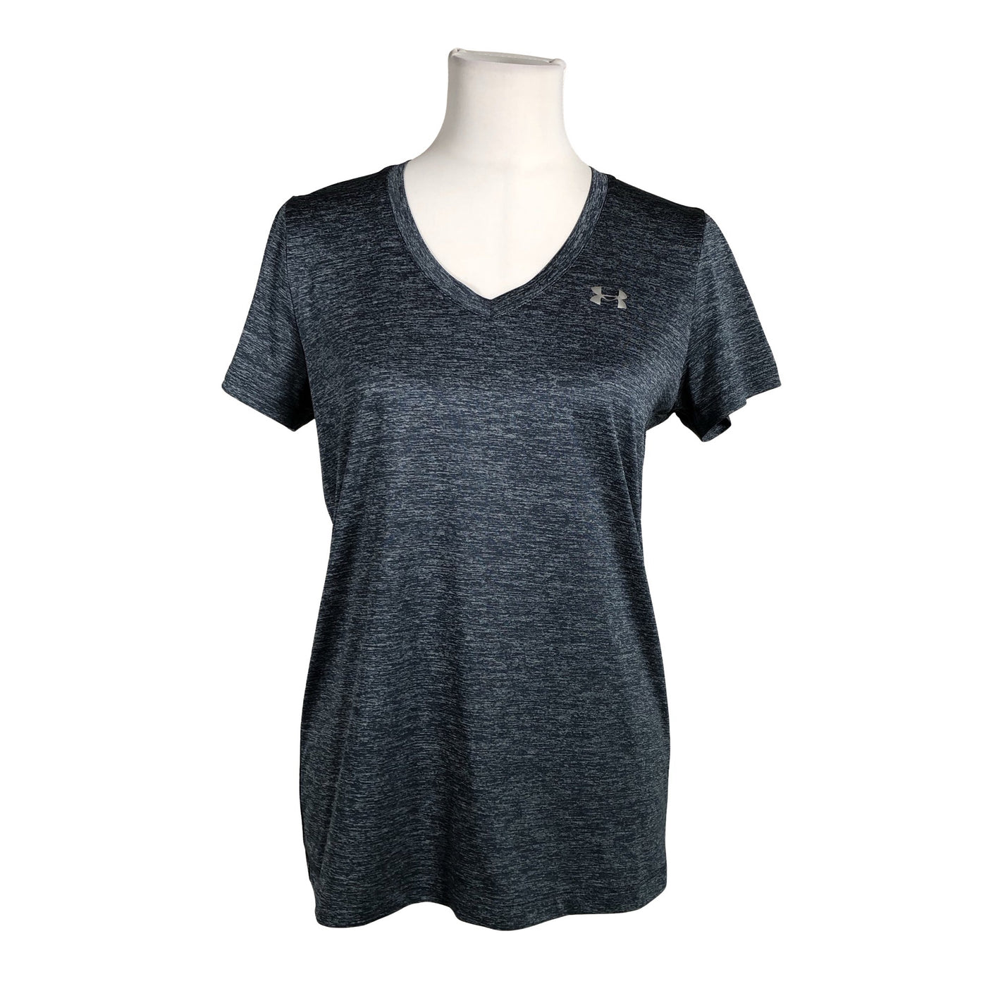 Naisten Under Armour - Urheilupaita, lyhyet hihat, koko 38 - Harmaa (1)