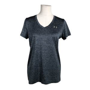 Naisten Under Armour - Urheilupaita, lyhyet hihat, koko 38 - Harmaa (1)