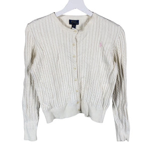 Unisex Polo Ralph Lauren - Neuletakki, koko 164 - 170 - Luonnonvalkoinen (1)