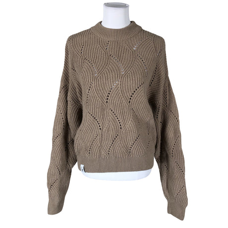 Naisten Makia - Neulepaita, koko 36 - Beige ()