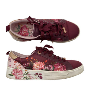 Naisten Ted Baker - Tennarit, koko 36 - Viininpunainen (1)