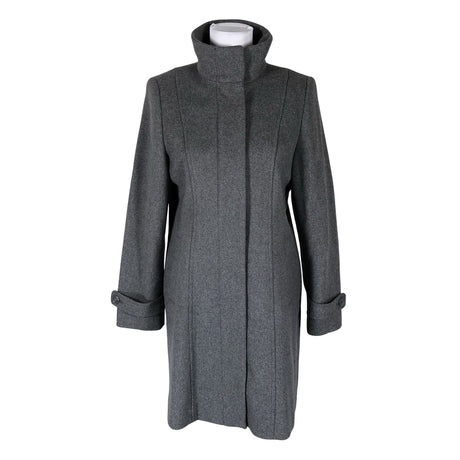 Naisten Esprit - Villakangastakki, koko 38 - Harmaa ()