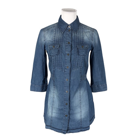 Naisten Esprit - Kangastunika, koko 36 - Sininen ()