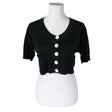 Naisten Marimekko - Neulebolero, koko 38 - Musta ()