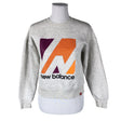 Naisten New Balance - Collegepaita, koko 32 - Harmaa ()