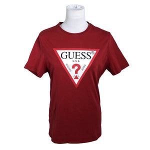 Naisten Guess - T-paita, koko 38 - Punainen (1)