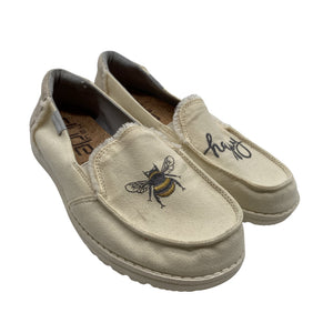 Naisten Hey Dude - Loaferit, koko 38 - Beige (2)