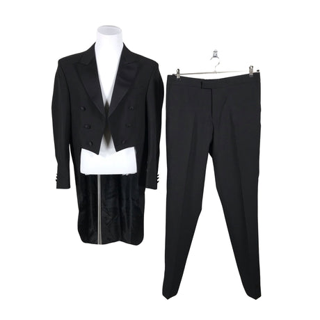 Miesten Tux & Tail - Frakki, koko L - Musta ()
