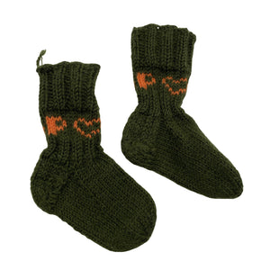 Unisex Handmade - Villasukat, koko 26 - Vihreä (1)