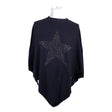 Naisten Bohemiana - Poncho, koko 36 - Sininen ()