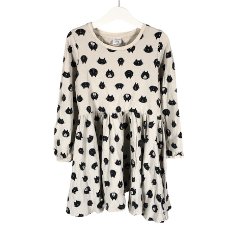 Tyttöjen Polarn O. Pyret - Trikoomekko, koko 122 - 128 - Beige ()