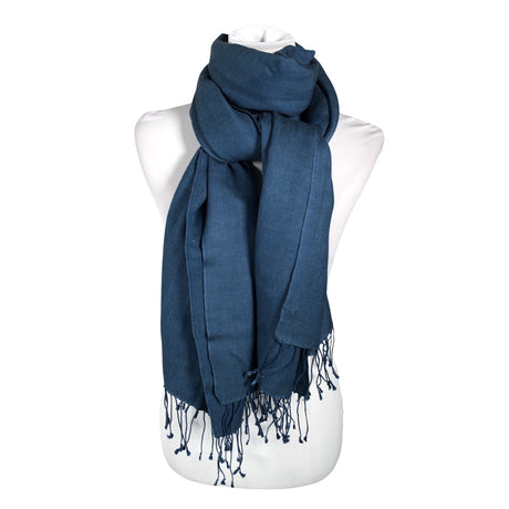 Unisex Handmade - Huivi, koko Maxi - Sininen ()