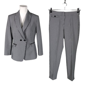 Naisten Gerry Weber - Jakkupuku, koko 38 - Sininen (1)