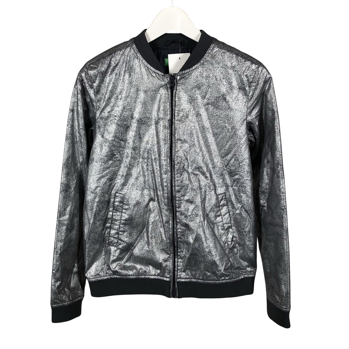 Unisex Benetton - Ulkoilutakki, koko 164 - 170 - Harmaa (1)