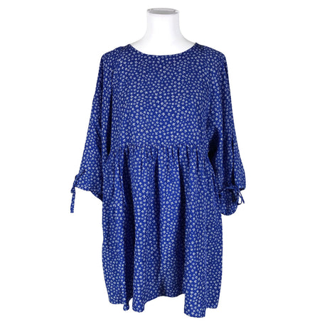 Naisten Uhana Design - Sifonkimekko, koko 34 - Sininen ()