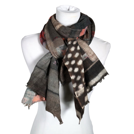 Naisten Linda Lykke - Huivi, koko Maxi - Ruskea ()