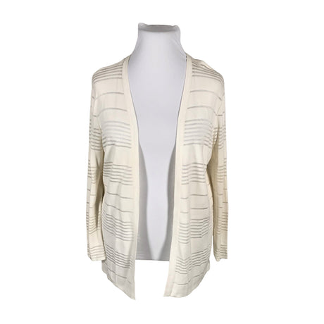 Naisten Gerry Weber - Neuletakki, koko 40 - Luonnonvalkoinen ()