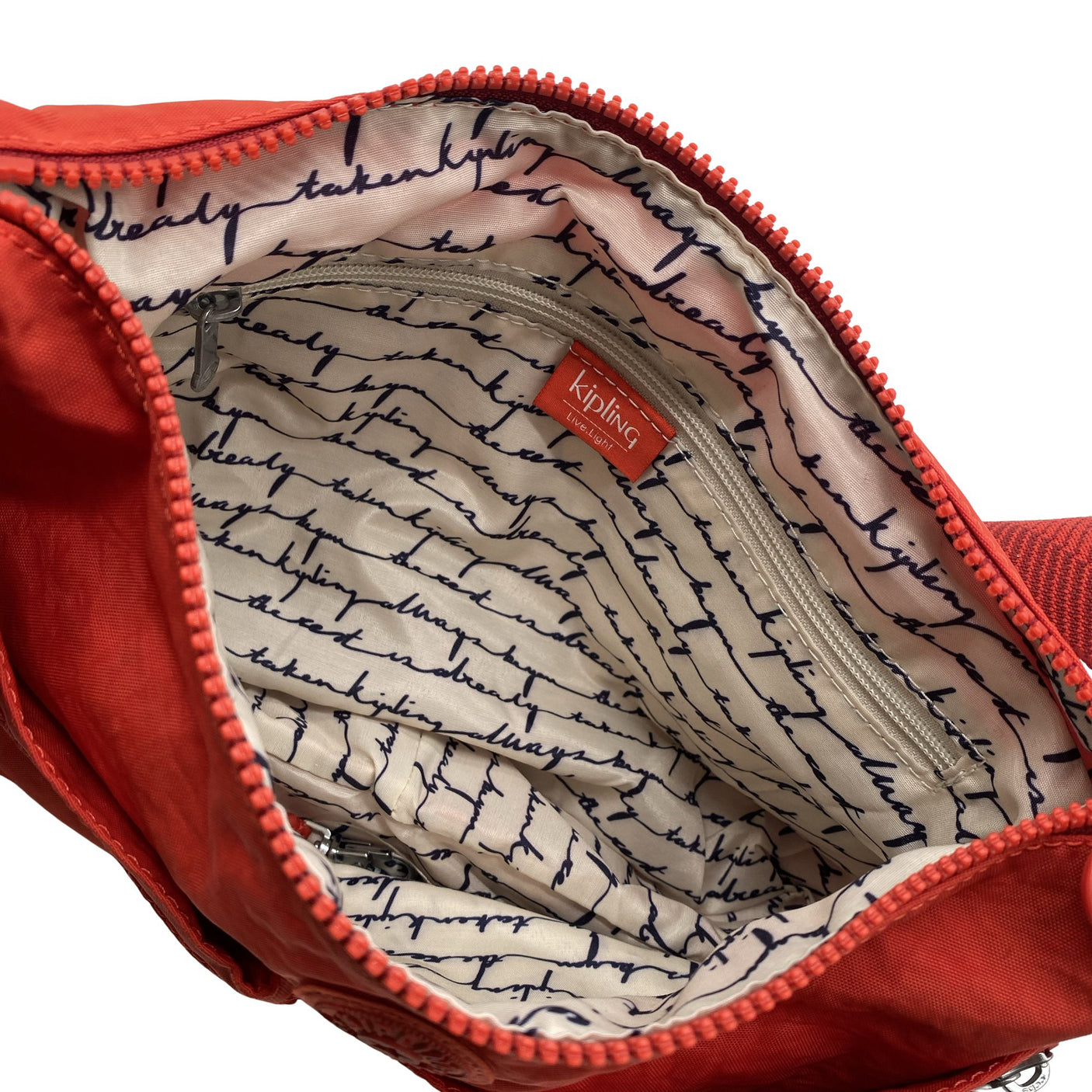Unisex Kipling - Olkalaukku, koko Midi - Punainen (2)