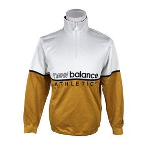 Miesten New Balance - Collegepaita, koko XS - Keltainen (1)