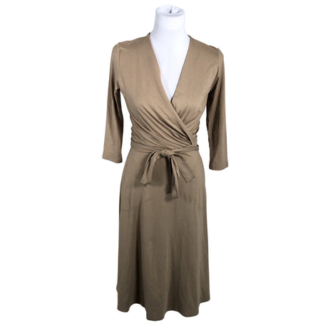 Naisten Ritva Falla - Trikoomekko, koko 34 - Beige ()