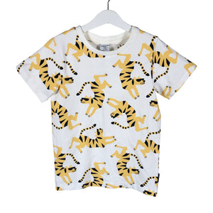 Unisex Polarn O. Pyret - T-paita, koko 128 - 134 - Valkoinen (1)