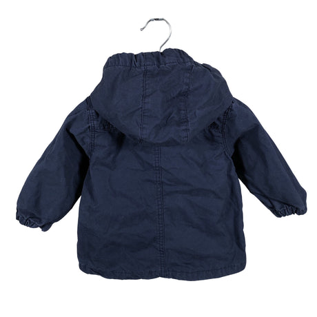 Unisex Lindex - Välikausitakki, koko 74 - 80 - Sininen (2)