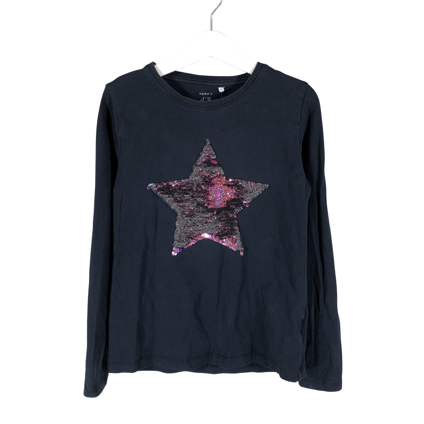 Tyttöjen Name It - Trikoopaita, koko 134 - 140 - Sininen (2)