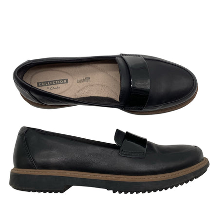 Naisten Clarks - Loaferit, koko 37 - Musta ()