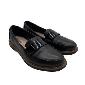 Naisten Clarks - Loaferit, koko 37 - Musta (2)
