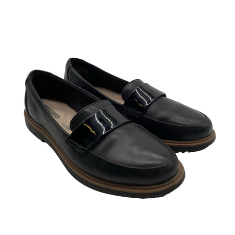 Naisten Clarks - Loaferit, koko 37 - Musta (2)