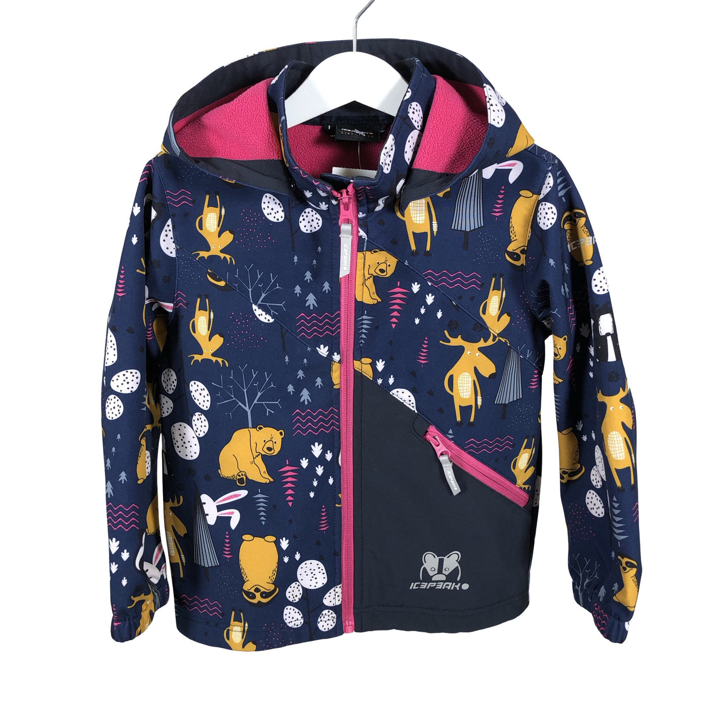 Unisex Icepeak - Softshell-takki, koko 104 - 110 - Sininen (1)