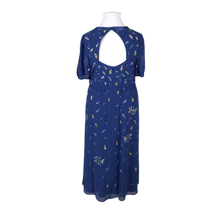 Naisten Monsoon - Sifonkimekko, koko 44 - Sininen (2)