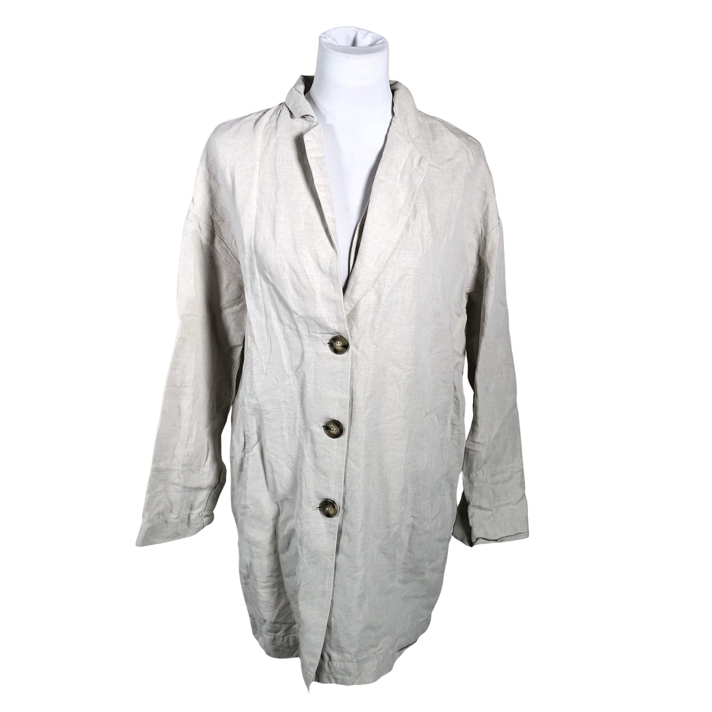 Naisten Lindex - Trenssitakki, koko 38 - Beige (1)