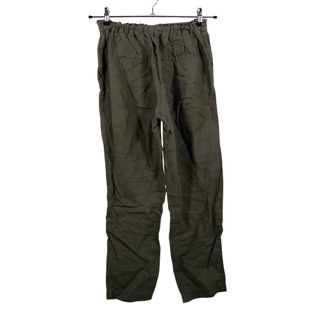 Naisten Massimo Dutti - Kangashousut, koko 36 - Vihreä (2)