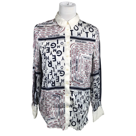 Naisten Tommy Hilfiger - Pusero, koko 36 - Valkoinen ()