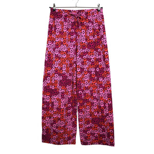 Naisten Marimekko - Trikoohousut, koko 38 - Pinkki (1)